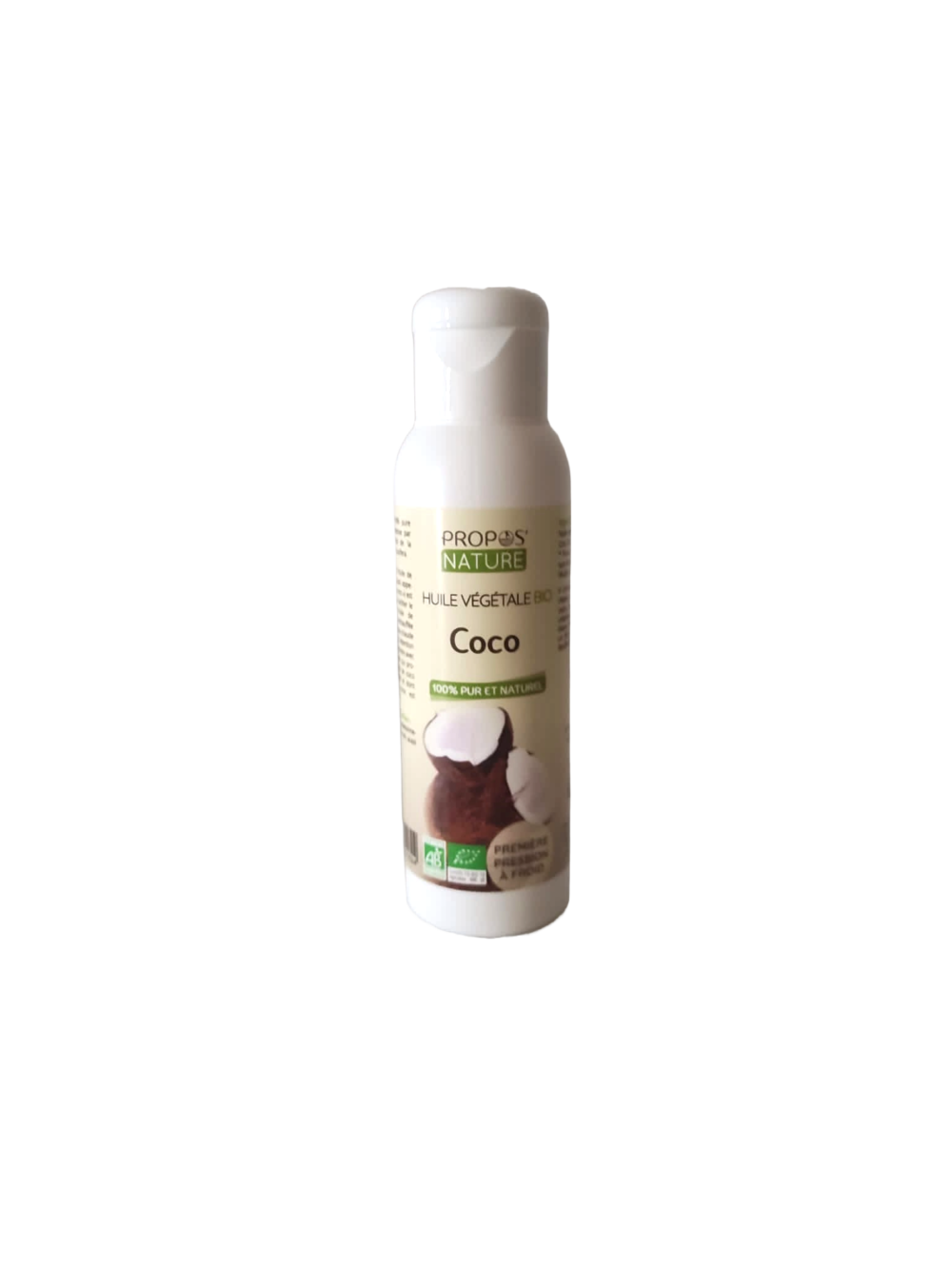 HUILE VÉGÉTALE DE COCO VIERGE BIO 100ML